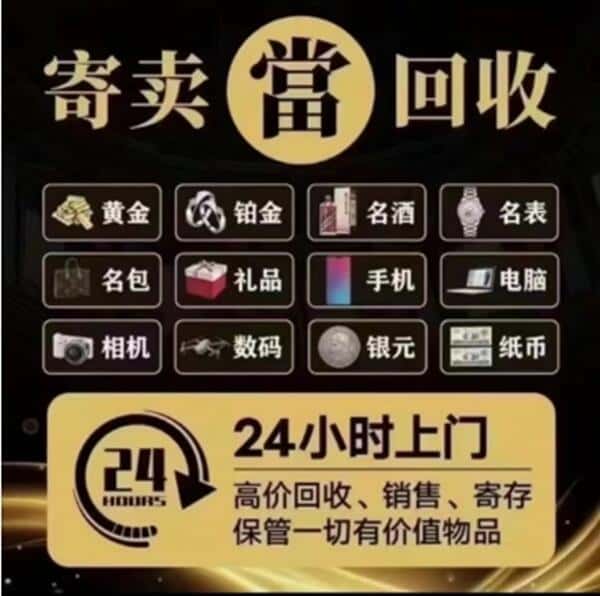 潮州奢侈品回收店